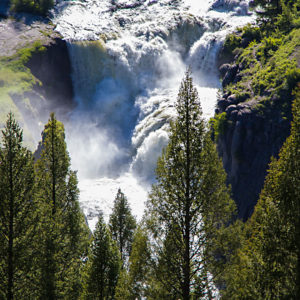 Upper Mesa Falls Waterfalls